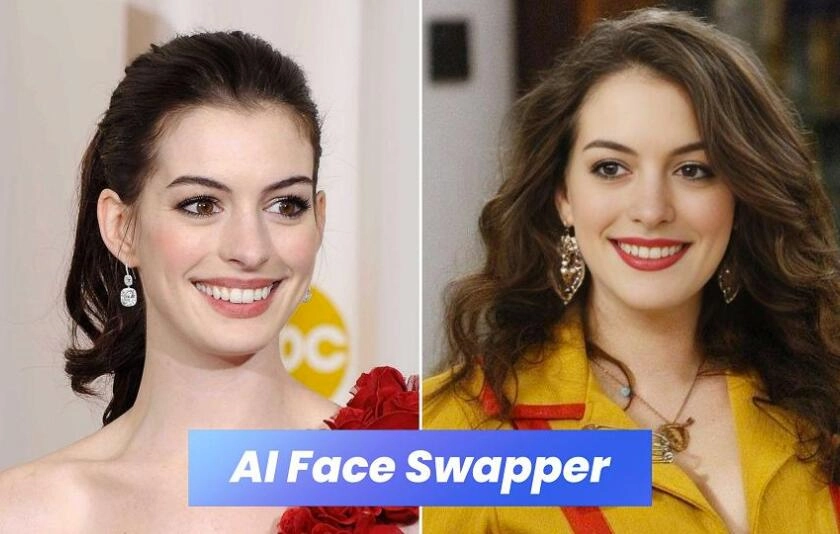 Celebrity Sexy Photo Face Swap Example
