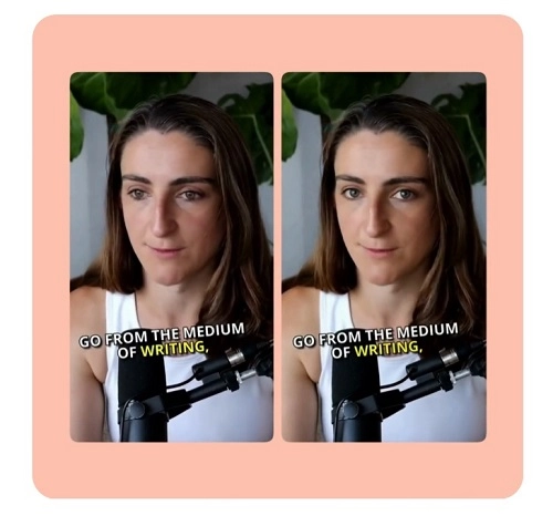 Change Eye Gaze Direction in Video with Kapwing