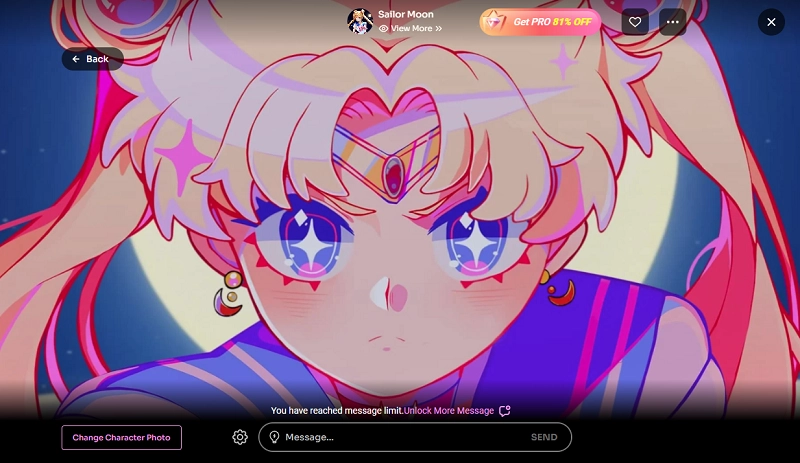 Chat with Sailor Moon AI