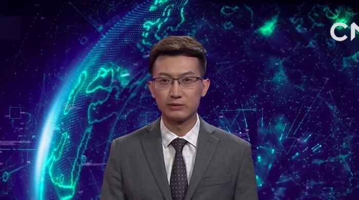 Chinese AI News Anchor Qiu Hao