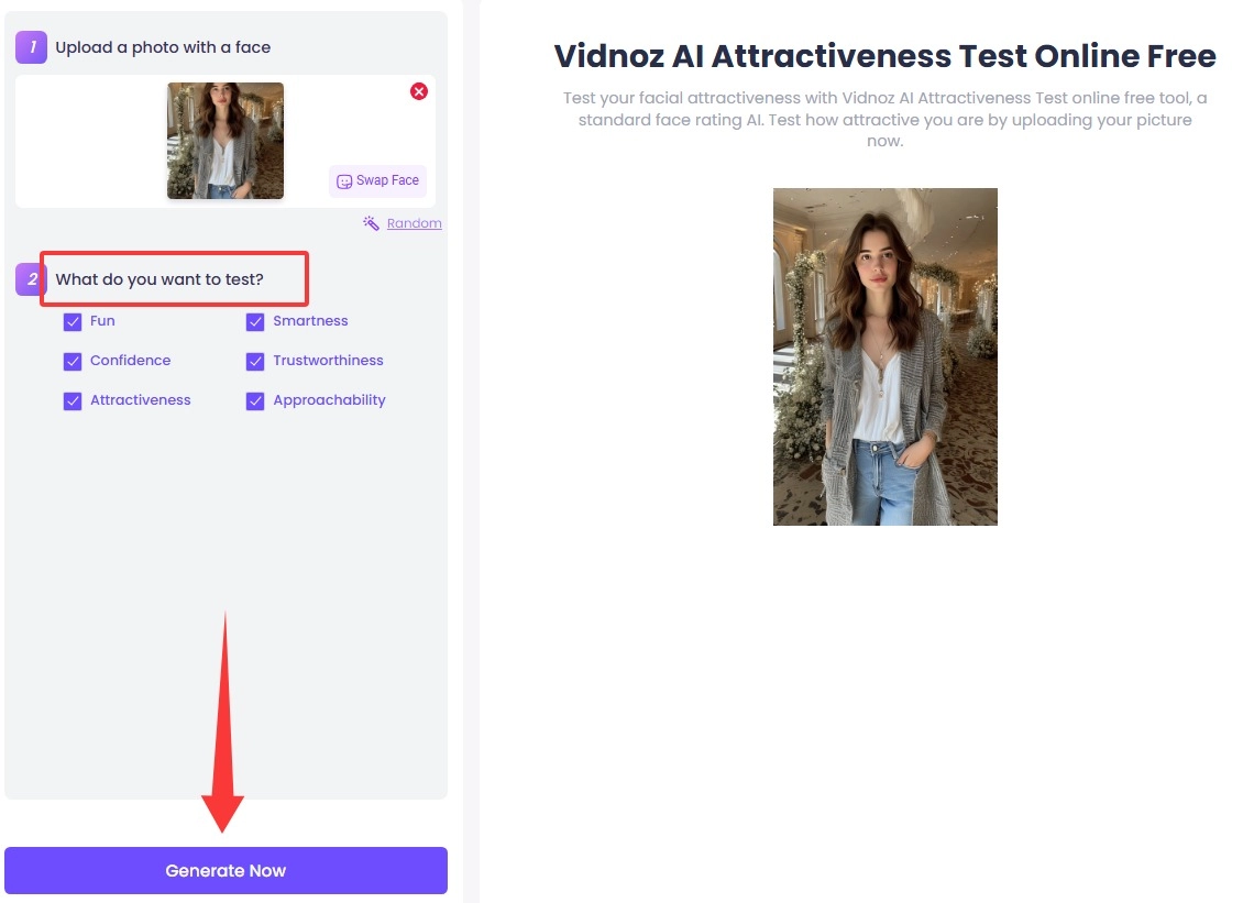 Choose Options and Get Result