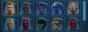 Choose a Star Avatar Character