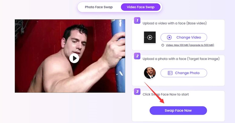 Chris Deepfake Porn Video by Vidnoz Face Swap