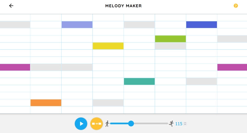 Chrome Music Lab AI Melody Generator