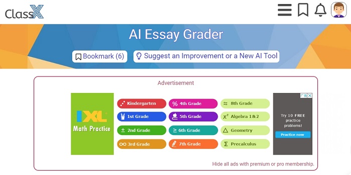 AI Essay Grader - ClassX