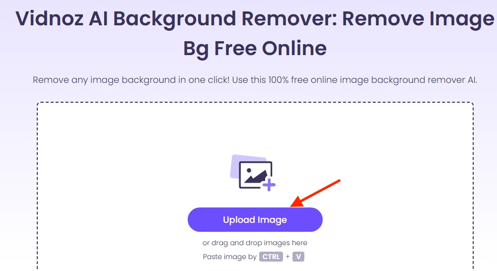 Click on the Upload Image Icon