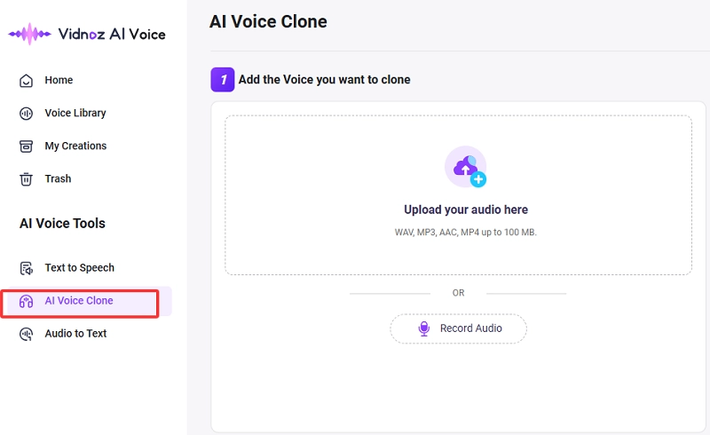 Clone Elmo Voice on Vidnoz-1