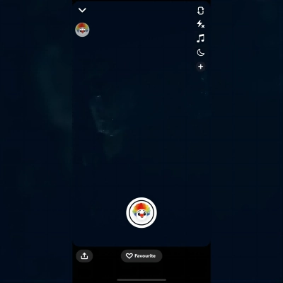 Clown Filter Snapchat Step Two