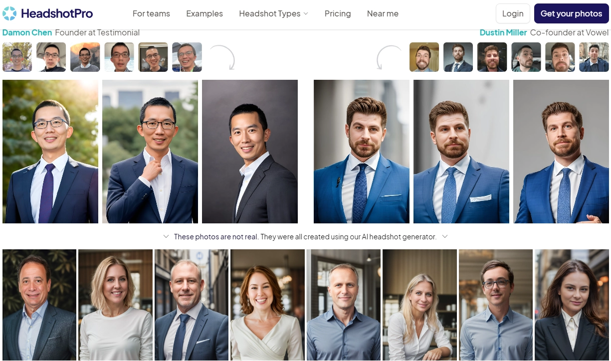 Corporate Headshot AI Generator Tool - Headshot Pro