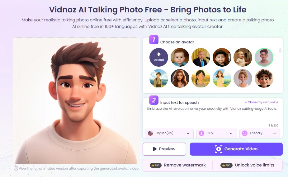 Craft Mouth Movement Animations from Photos