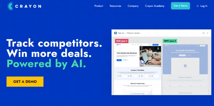 Crayon AI Tool for Competitor Analysis