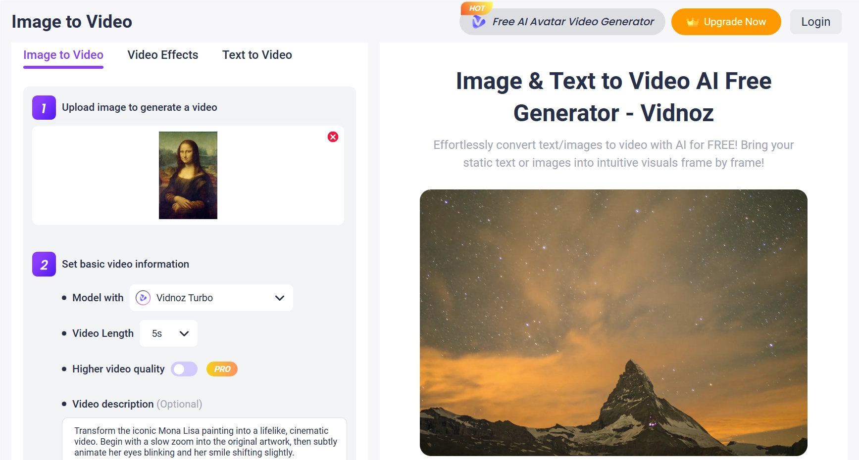 Create AI Mona Lisa Video from Photo