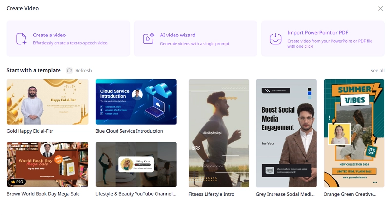 Create Personlized Dog Talking Video on Vidnoz AI
