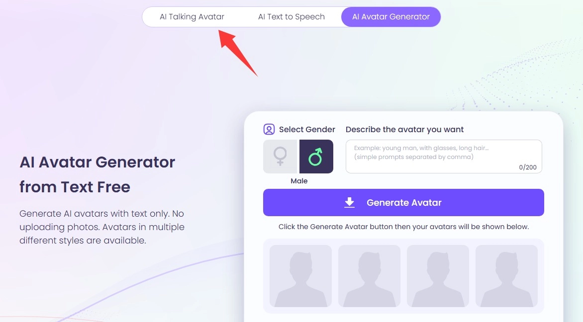 Create Pirate AI Talking Avatar