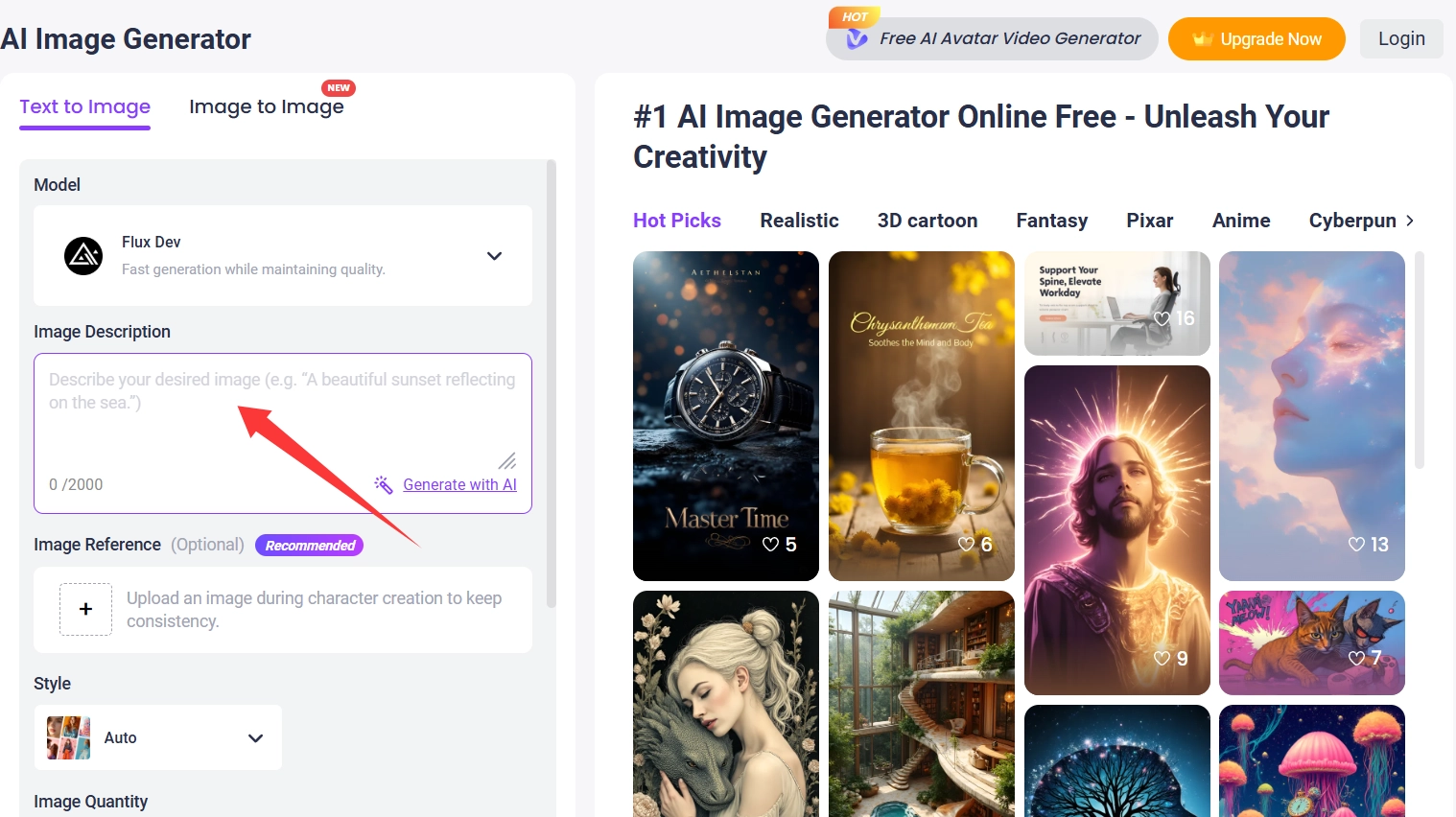 Create Wednesday Addams Character AI - Step 2