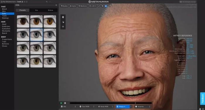 Customize a Character in Unreal Engine MetaHuman