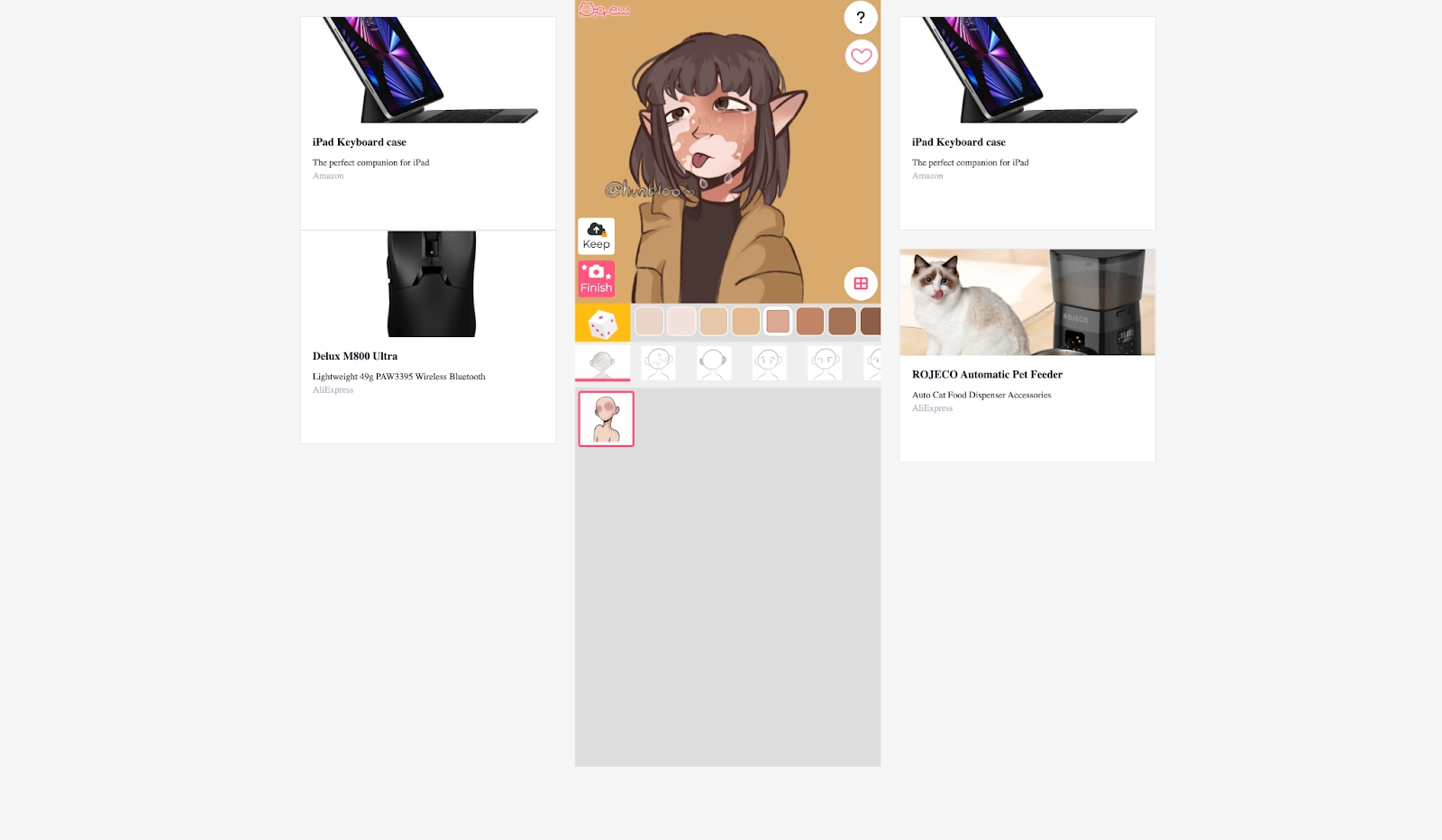 Customize Picrew Avatar