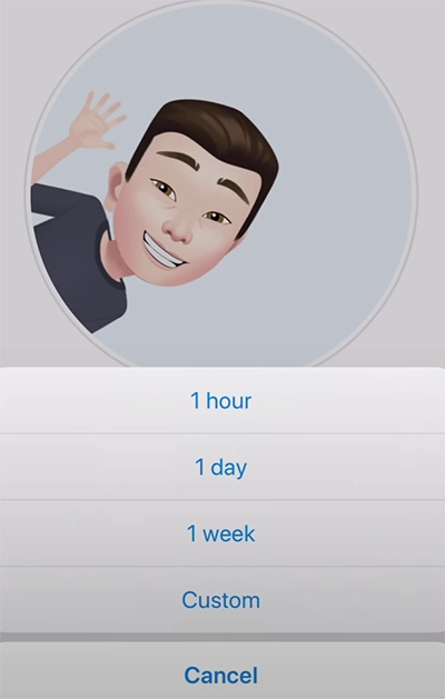 Customize the Facebook Avatar Time