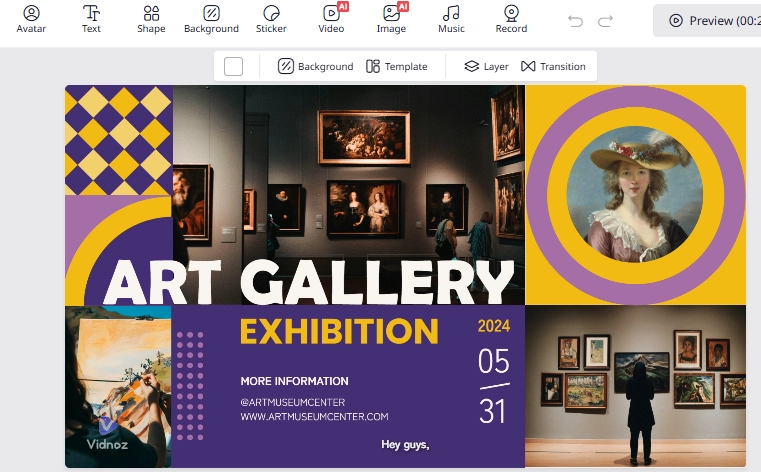 Customize Video Moodboard by AI