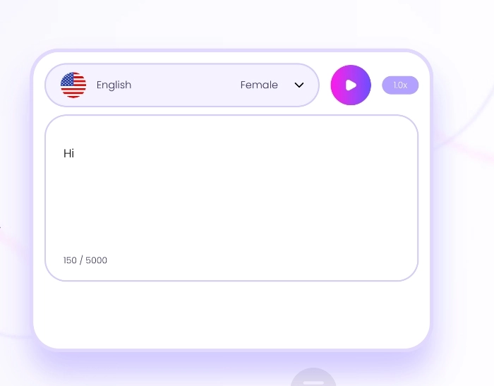 Customize Voice in Vidnoz Text to Speech