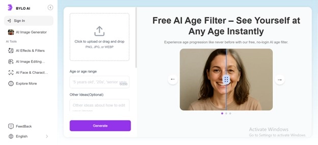 Customized Age with Bylo