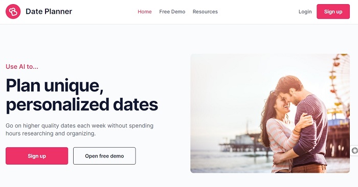 AI Dating Planning App - Date Panner