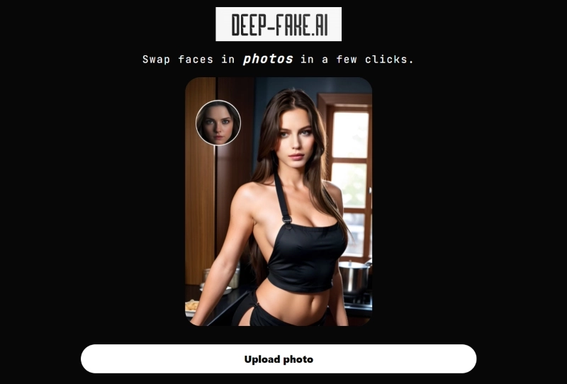 Deep Fake AI Face Swap Photos