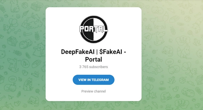 DeepFakeAI Bot