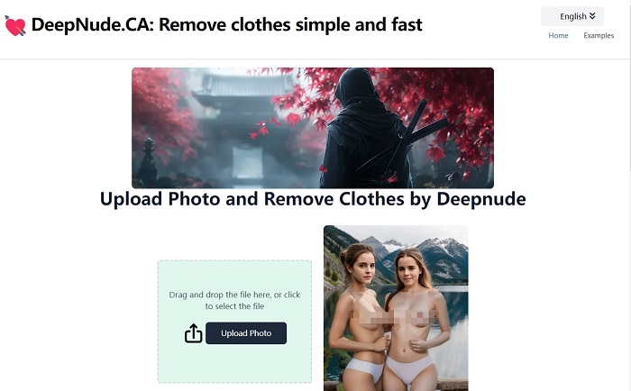 AI Clothes Remover - DeepNude