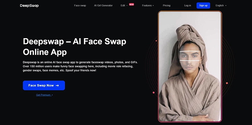 DeepSwap Face Morph App
