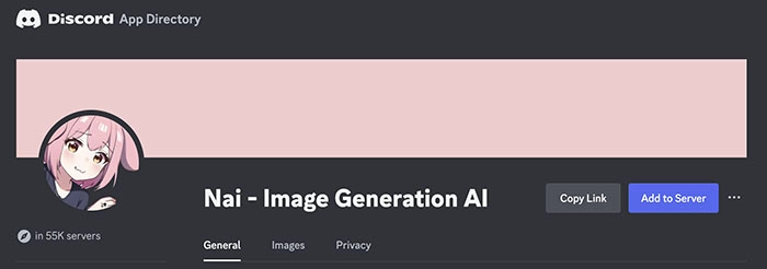 Discord AI Art Generator NAI