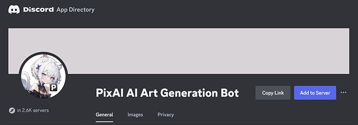 Discord AI Art Generator PixAI