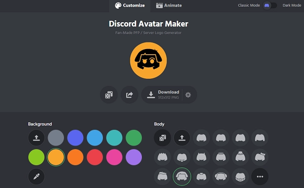 Discord Avatar Maker Web