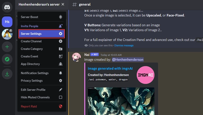 Discord Server Settings