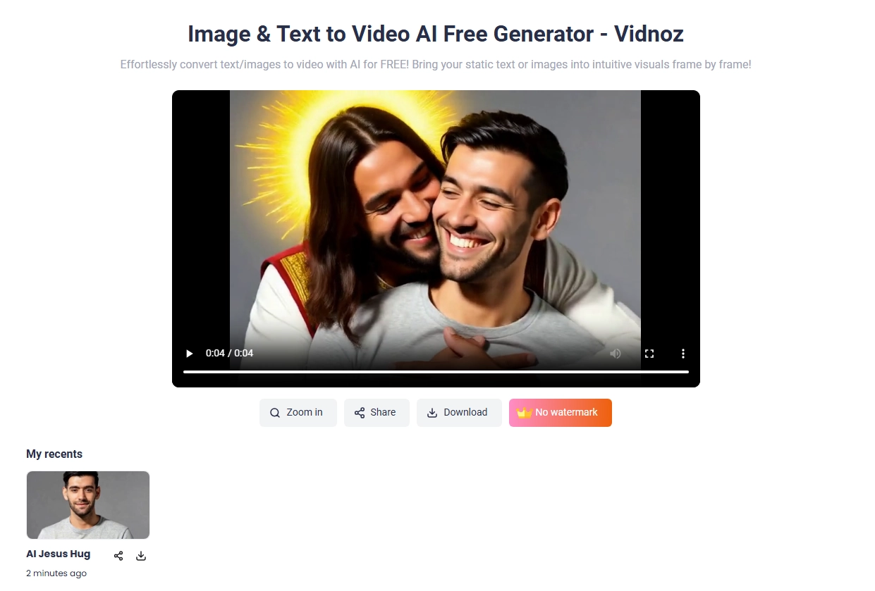 Download AI Morph Video