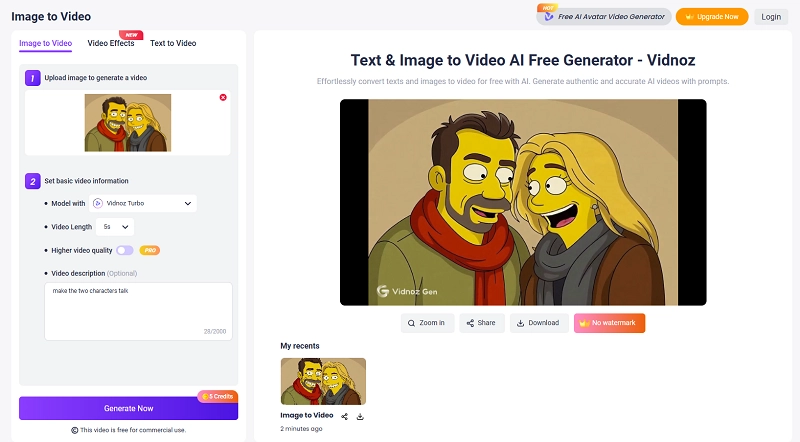 Download Animated Simpsons Video