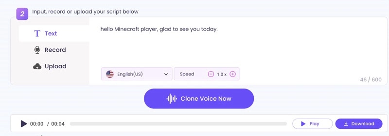Download Cloned Minecraft Villager AI Voice