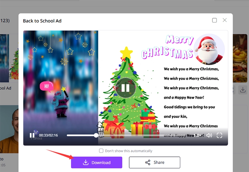 Download the Animation Video for Sharing