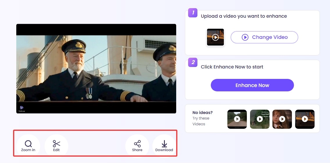 Download Video After Remove Artifacts
