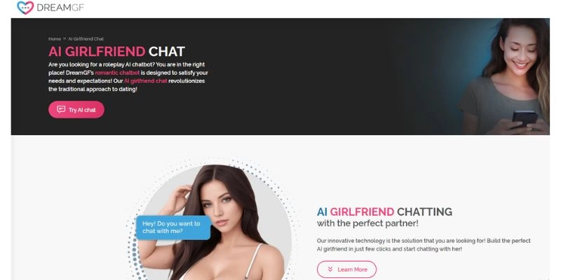 Dreamgirlfriend AI Free online NSFW Sexting AI