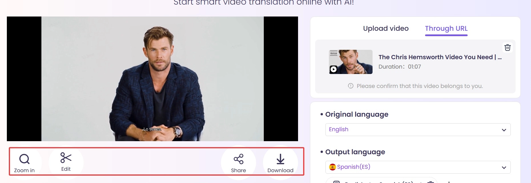 Dub YouTube Videos with Matched Speed and Lip Sync - Step 4
