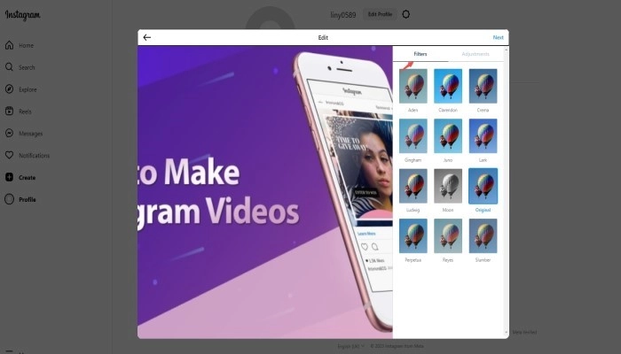 Edit videos for Instagram Story with IG Built-In Feature