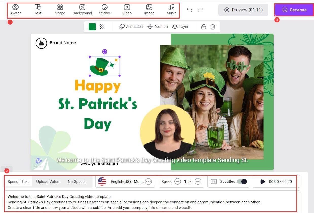 Edit Your St. Patrick's Day Videos