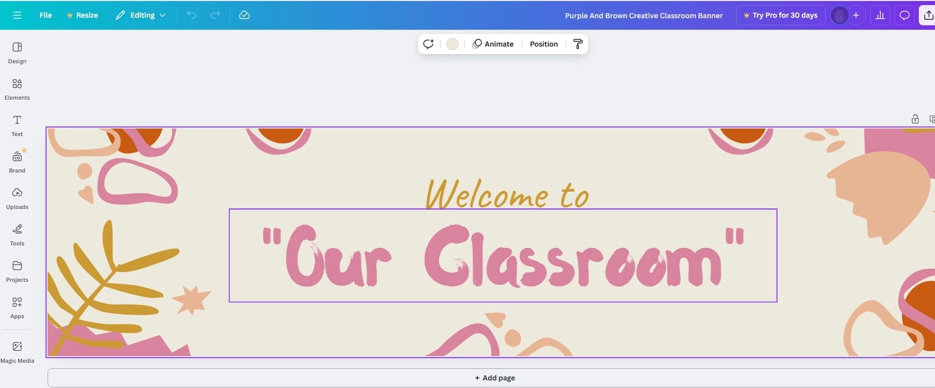 Edit Your Google Classroom Image Theme