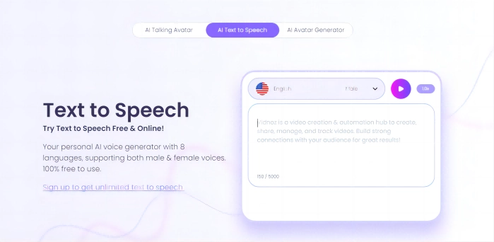 eLearning Voice Over Scripts Vidnoz