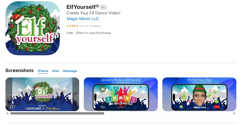 Elf Yourself to Create Christmas Video with Your Face