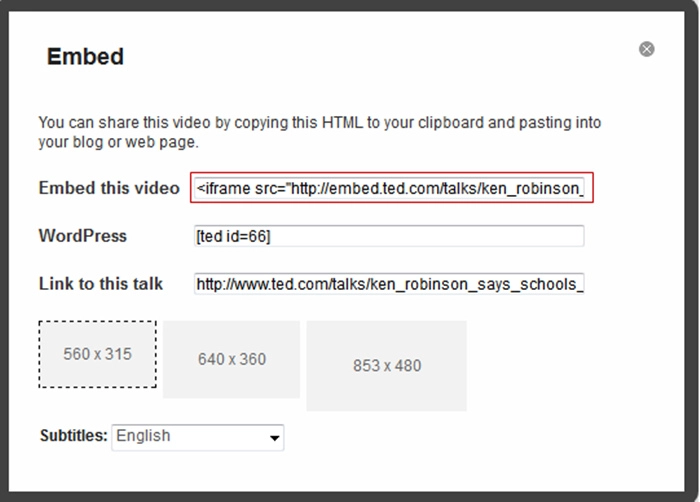 Embed Video on Website with Iframe Video Code