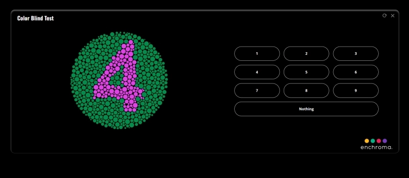 Enchroma Am I color Blind Test