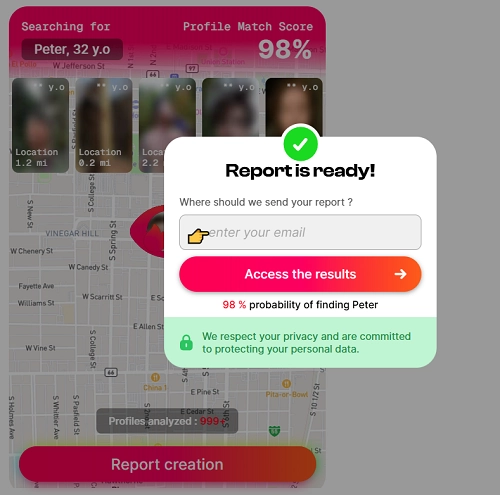 Enter Email to Receive Reports