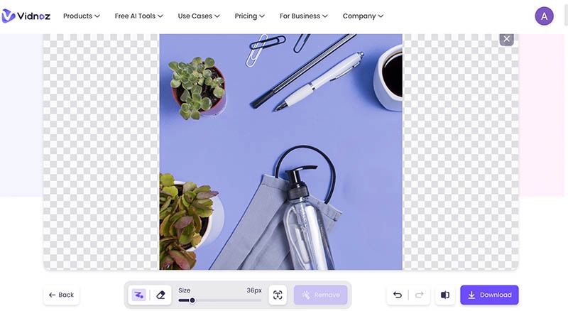 Erase Parts of Image Finish